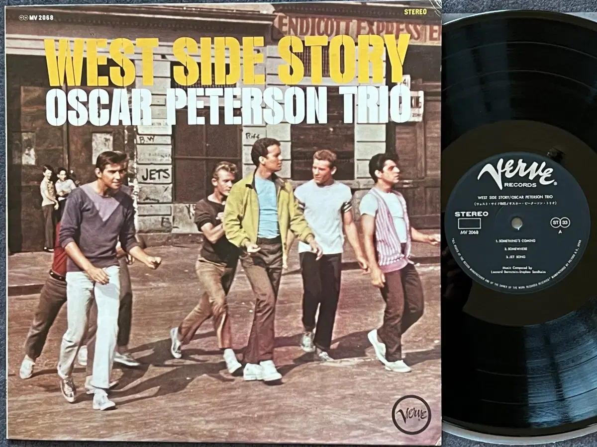 LP : Oscar Peterson Trio - West Side Sto